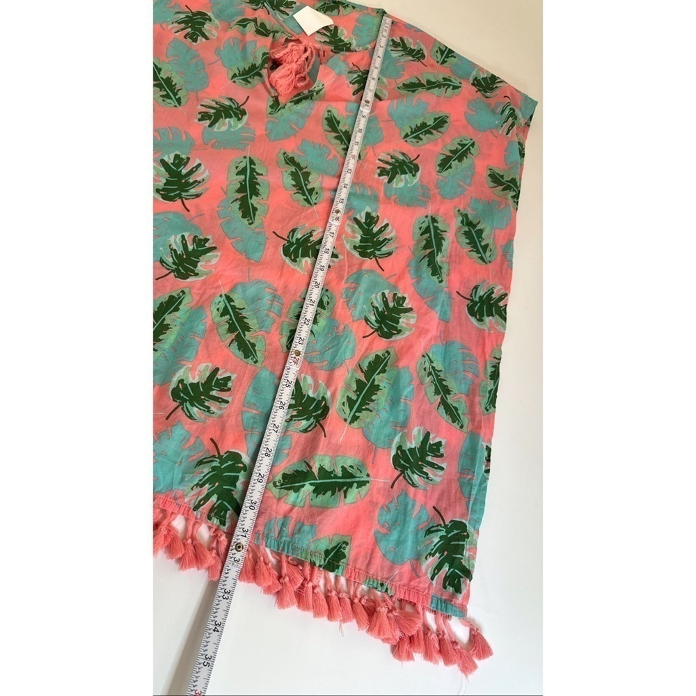 J. Crew Tropical Fringed Tunic Top - Picture 10 of 11